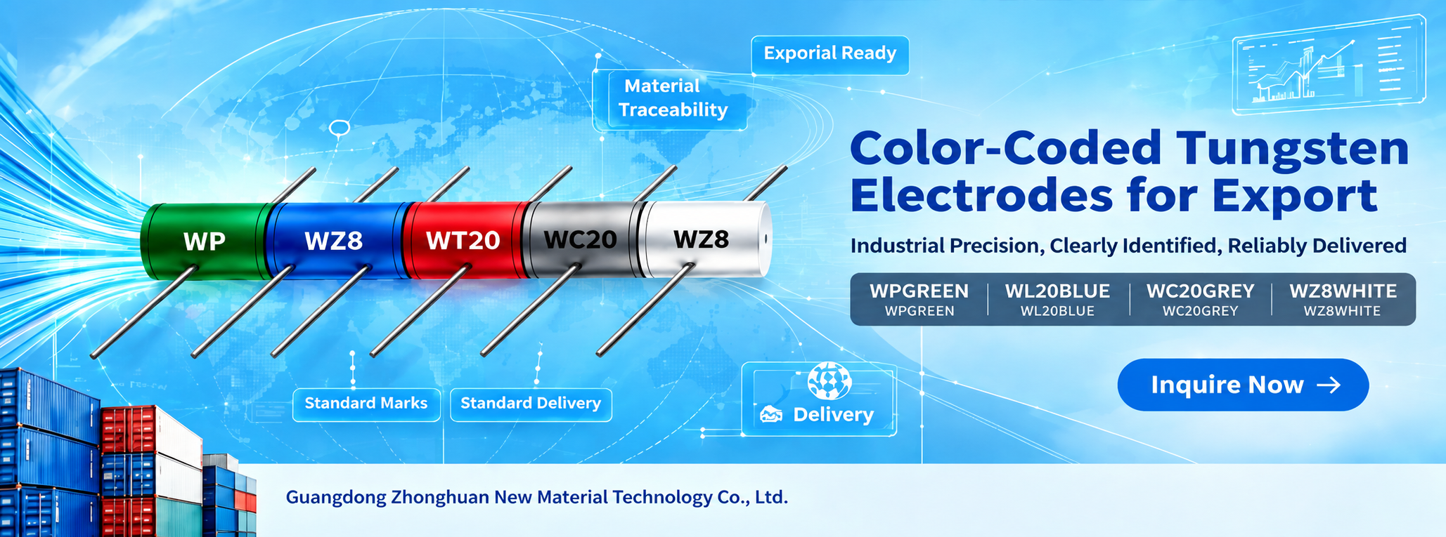 Quality Tungsten Electrode factory